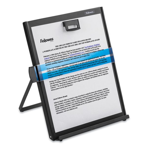 Metal Copyholder, 200 Sheet Capacity, Steel, Black - Image 3