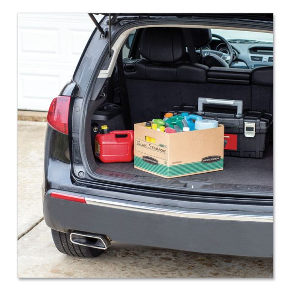Stor/file Medium-Duty 100% Recycled Storage Boxes, Letter/legal Files, 12" X 16.25" X 10.5", Kraft, 20/carton - Image 3