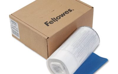 Shredder Waste Bags, 9 Gal Capacity, 100/carton