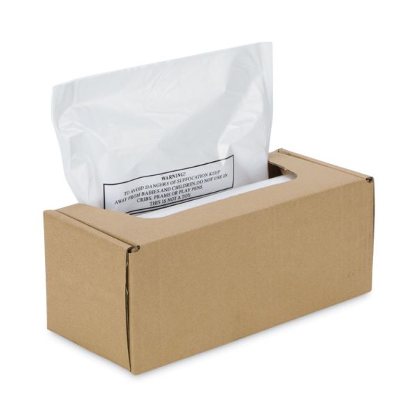 Shredder Waste Bags, 16 To 20 Gal Capacity, 50/carton - Image 4