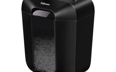 Powershred Lx45 Cross-Cut Shredder, 8 Manual Sheet Capacity