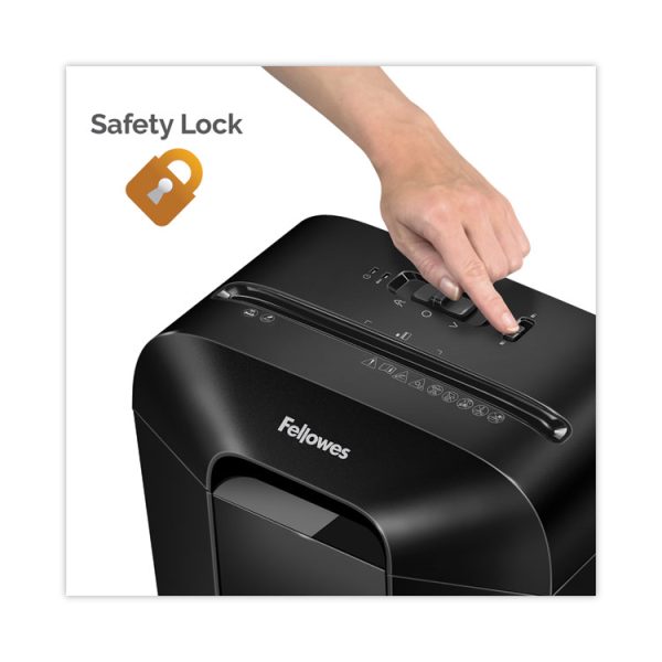 Powershred Lx45 Cross-Cut Shredder, 8 Manual Sheet Capacity - Image 4