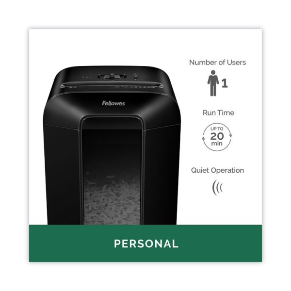Powershred Lx85 Cross-Cut Shredder, 12 Manual Sheet Capacity - Image 2