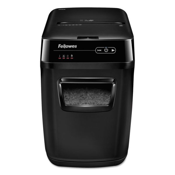 Automax 200c Auto Feed Cross-Cut Shredder, 200 Auto/10 Manual Sheet Capacity - Image 2