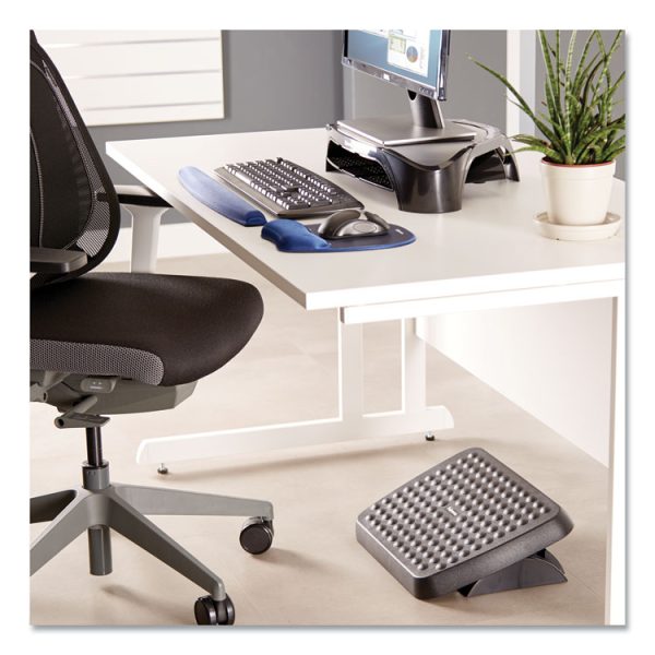 Standard Footrest, Adjustable, 17.63w X 13.13d X 3.75h, Graphite - Image 5