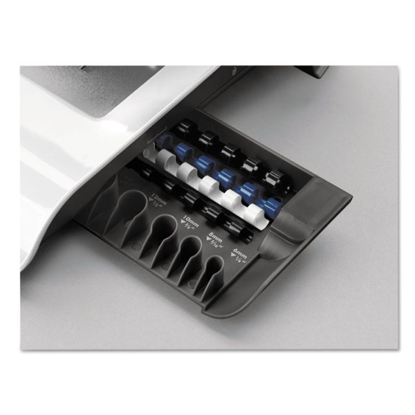 Star+ 150 Manual Comb Binding Machine, 150 Sheets, 17.69 X 9.81 X 3.13, White - Image 5