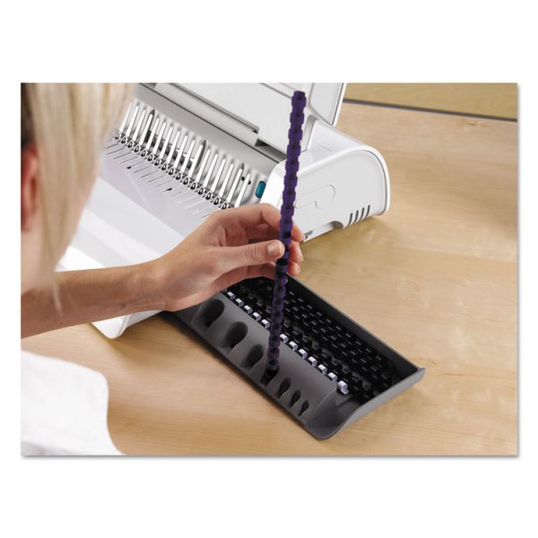 Pulsar Manual Comb Binding System, 300 Sheets, 18.13 X 15.38 X 5.13, White - Image 5