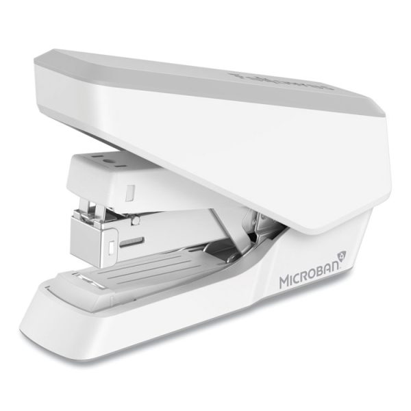 LX860 EasyPress Half Strip Stapler, 40 Sheet Capacity, Gray/White - Image 2