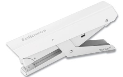 LX890T Handheld Plier Stapler, 40-Sheet Capacity, 0.25″; 0.31″ Staples, White