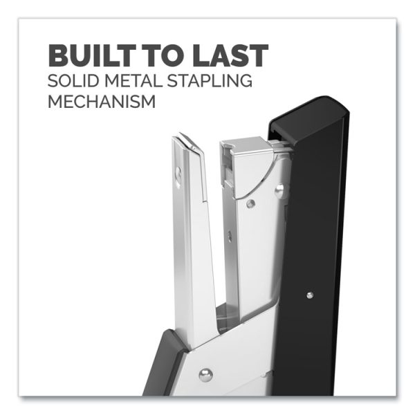 LX890T Handheld Plier Stapler, 40-Sheet Capacity, 0.25"; 0.31" Staples, Black/White - Image 7
