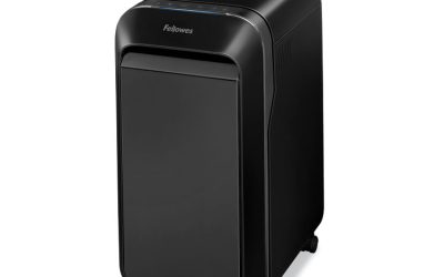 Powershred LX220 Micro-Cut Shredder, 20 Manual Sheet Capacity, Black