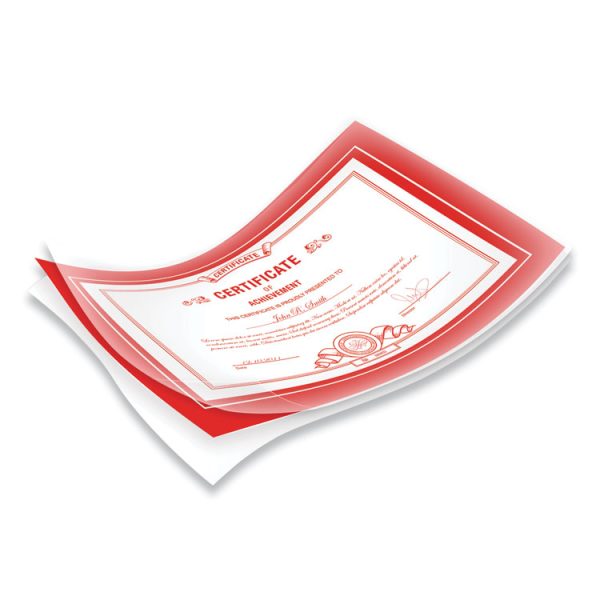 Imagelast Laminating Pouches With Uv Protection, 5 Mil, 9" X 11.5", Clear, 150/pack - Image 2