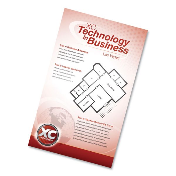 Laminating Pouches, 5 Mil, 9" X 14.5", Gloss Clear, 100/pack - Image 3