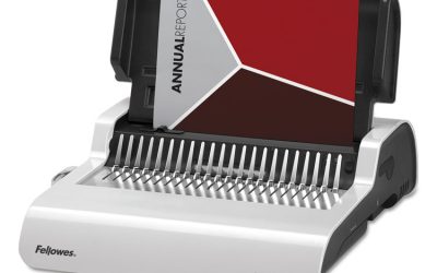 Pulsar Electric Comb Binding System, 300 Sheets, 17 X 15.38 X 5.13, White