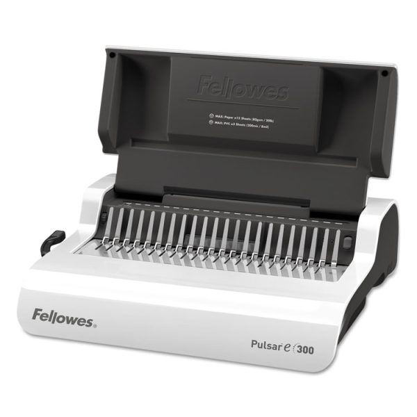 Pulsar Electric Comb Binding System, 300 Sheets, 17 X 15.38 X 5.13, White - Image 6