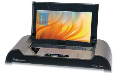 Helios 60 Thermal Binding Machine, 600 Sheets, 20.88 X 9.44 X 3.94, Platinum/graphite