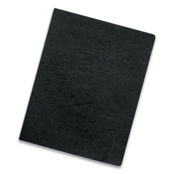 Executive Leather-Like Presentation Cover, Black, 11 x 8.5, Unpunched, 200/Pack - Image 2