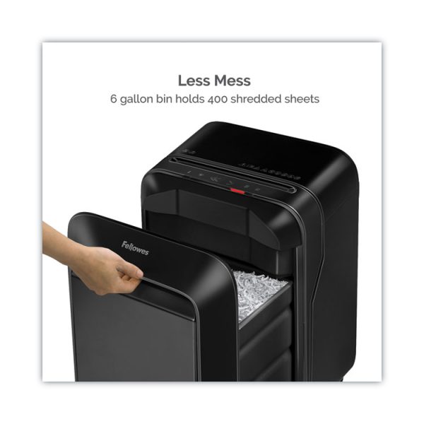Powershred Lx180 Cross-Cut Shredder, 16 Manual Sheet Capacity - Image 5