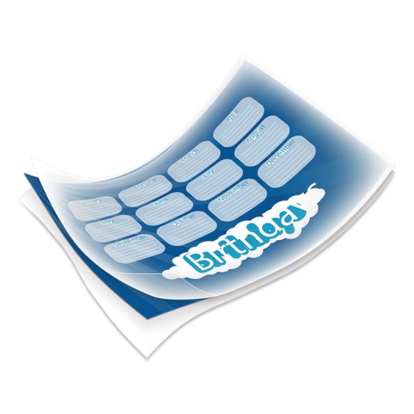 Laminating Pouches, 3 Mil, 9" X 11.5", Gloss Clear, 200/pack - Image 2