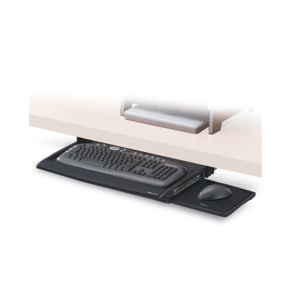 Deluxe Keyboard Drawer, 20.5w X 11.13d, Black - Image 4