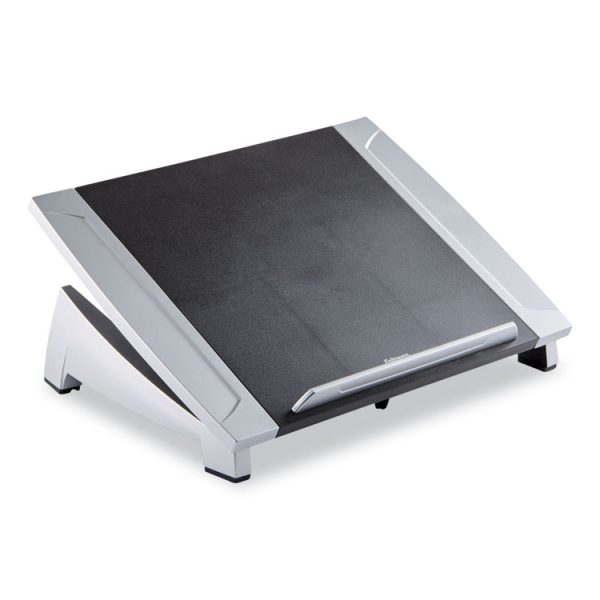Office Suites Laptop Riser, 15.13" X 11.38" X 4.5" To 6.5", Black/silver, Supports 10 Lbs - Image 3