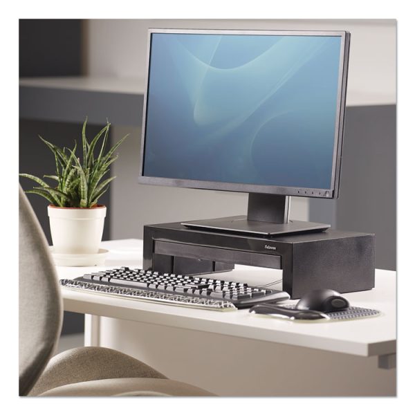 Designer Suites Monitor Riser, For 21" Monitors, 16" X 9.38" X 4.38" To 6", Black Pearl, Supports 40 Lbs - Image 6