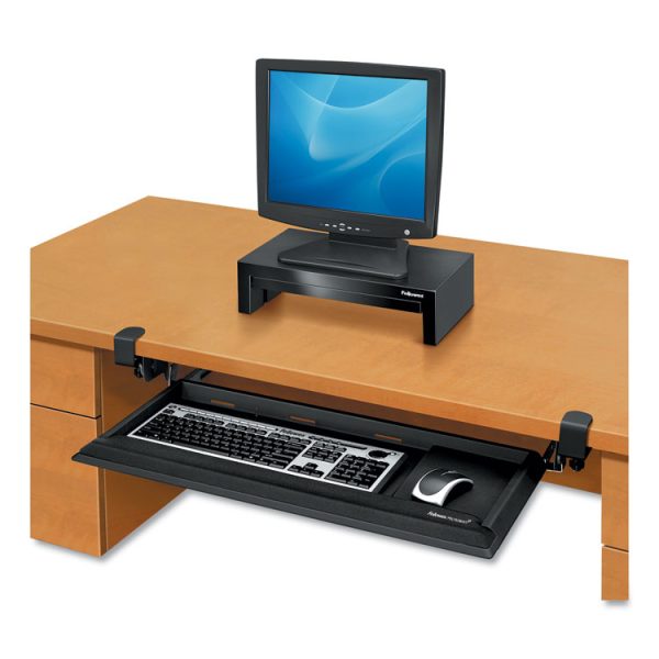 Designer Suites Deskready Keyboard Drawer, 19.19w X 9.81d, Black Pearl - Image 3