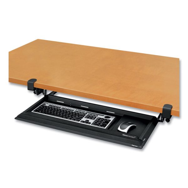 Designer Suites Deskready Keyboard Drawer, 19.19w X 9.81d, Black Pearl - Image 2