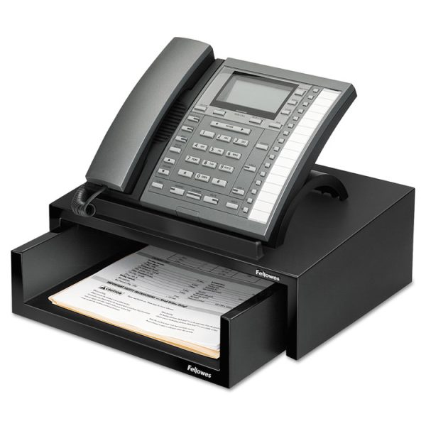 Designer SuitesT Telephone Stand, 13 x 9.13 x 4.38, Black Pearl - Image 2