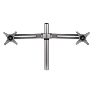 Lotus Dual Monitor Arm Kit, For 26" Monitors, Silver, Supports 13 Lb