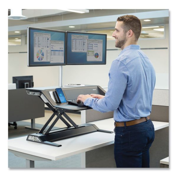 Lotus Dual Monitor Arm Kit, For 26" Monitors, Silver, Supports 13 Lb - Image 5