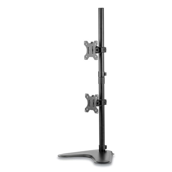 Professional Series Freestanding Dual Stacking Monitor Arm, For 32" Monitors, 15.3" X 35.5" X 11", Black, Supports 17 Lb - Image 3