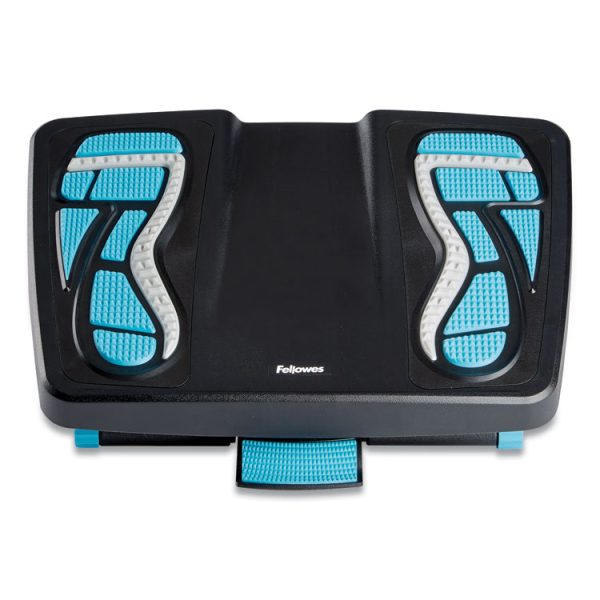 Energizer Foot Support, 17.88w x 13.25d x 4 to 6.5h, Charcoal/Blue/Gray - Image 2