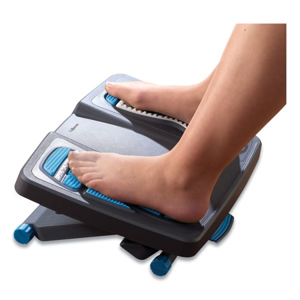 Energizer Foot Support, 17.88w x 13.25d x 4 to 6.5h, Charcoal/Blue/Gray - Image 4
