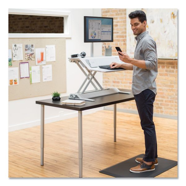 Anti-Fatigue Wellness Mat, Rectangular; Beveled Edges, 36 X 24, Black - Image 4