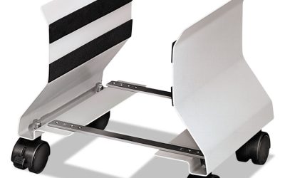 Premium CPU Stand, Supports 50 lb, 8w x 9d x 9.5h, Platinum