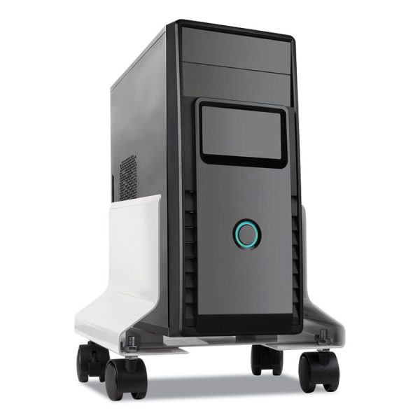 Premium CPU Stand, Supports 50 lb, 8w x 9d x 9.5h, Platinum - Image 2