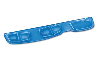 Gel Keyboard Palm Support, 18.25 x 3.37, Blue
