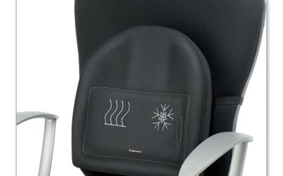 Heat And Soothe Back Support, 14.5 X 3 X 13.63, Black