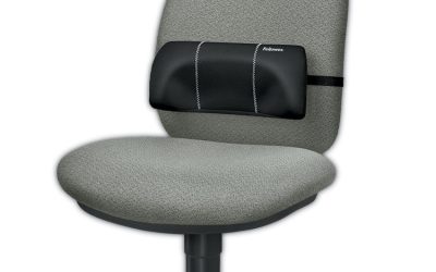 Lumbar Back Support, 12 X 3.13 X 5.19, Black