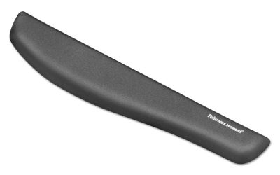 PlushTouch Keyboard Wrist Rest, 18.12 x 3.18, Graphite