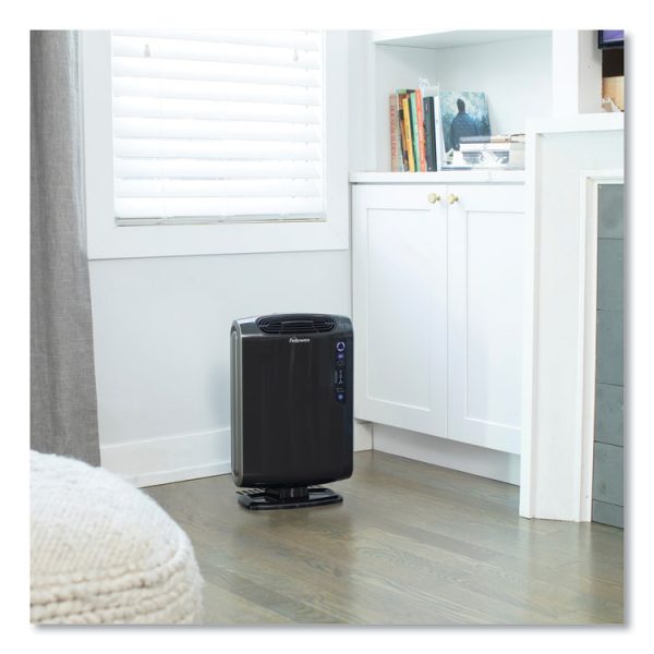 HEPA and Carbon Filtration Air Purifiers, 200 to 400 sq ft Room Capacity, Black - Image 7
