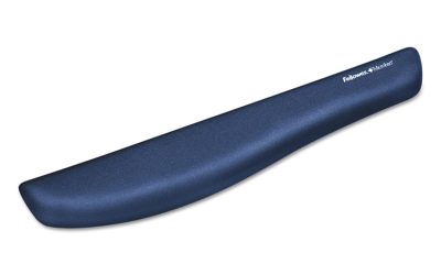 PlushTouch Keyboard Wrist Rest, 18.12 x 3.18, Blue