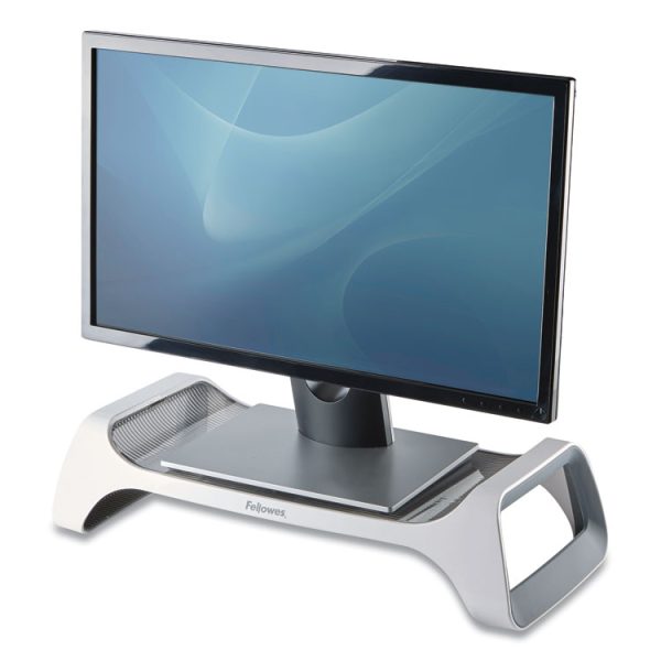 I-Spire Series Monitor Lift, 20" X 8.88" X 4.88", White/gray, Supports 25 Lbs - Image 2