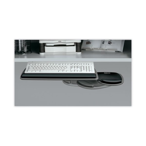 Adjustable Standard Keyboard Platform, 20.25w X 11.13d, Graphite/black - Image 5