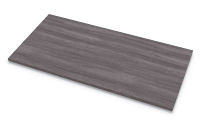 Levado Laminate Table Top, 48″ x 24″, Gray Ash