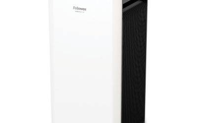 AeraMax SV Air Purifier, 1,500 sq ft Room Capacity, White/Black