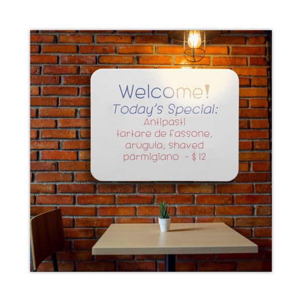 Magnetic Dry Erase Board, 36 x 24, White Surface - Image 4