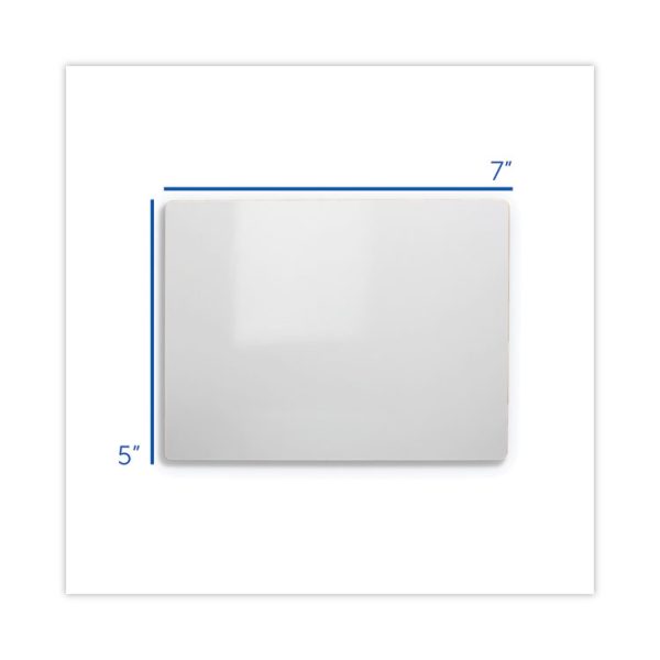 Dry Erase Board, 7 x 5, White Surface, 12/Pack - Image 3