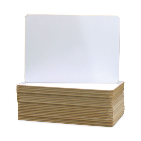 Dry Erase Board, 9 x 6, White Surface, 24/Pack - Image 2